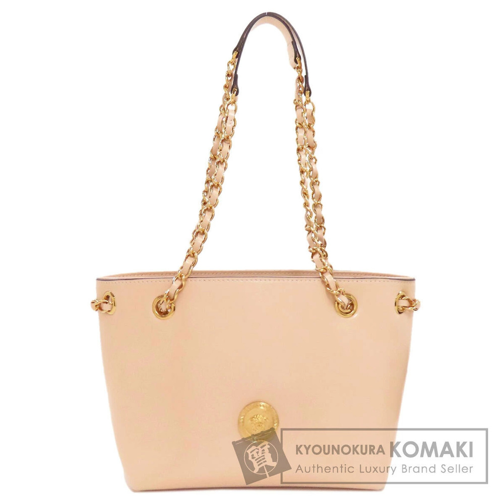 Versace Medusa Chain Shoulder Bag Leather